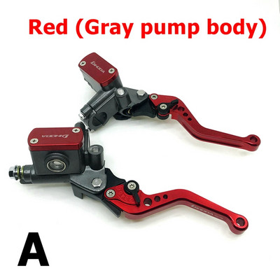 DIHODA Multicolor 1 paar Universaalne mootorratta peasilindri kangi piduri hüdrauliline siduripump honda Yamaha Kawasaki Suzuki jaoks