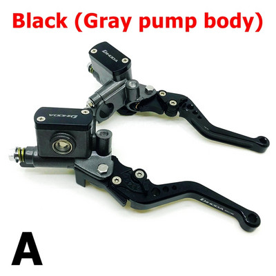 DIHODA Multicolor 1 paar Universaalne mootorratta peasilindri kangi piduri hüdrauliline siduripump honda Yamaha Kawasaki Suzuki jaoks