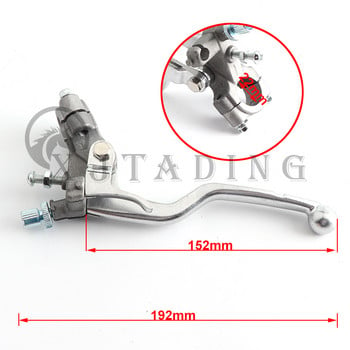 Мотоциклет 22 мм кормило на главния спирачен цилиндър Лостове на съединителя за HONDA CR125R CRF250R CRF250X CRF450X CRF 450R 2005 2006 2007