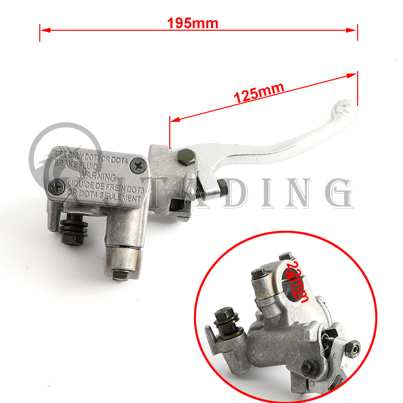 Riadidlá pre motocykel 22 mm, brzdové valce, spojkové páky pre HONDA CR125R CRF250R CRF250X CRF450X CRF 450R 2005 2006 2007