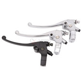 Motocykel 1'' 25 mm čierna chrómová ľavá páka spojky pre Honda Magna Steed VLX 400/600 Shadow 250 400 600 750 VT600 VT750