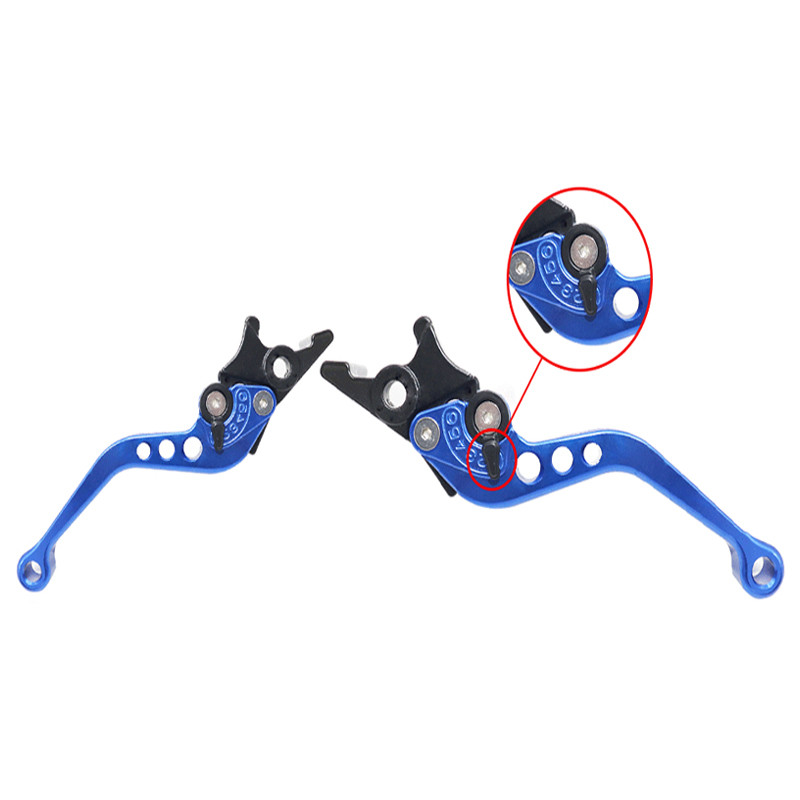 2 kom. Podesiva ručka kočnice motocikla Poluga pumpe kvačila Hidraulički cilindar Accessorie CNC legura Univerzalna za Honda Yamaha