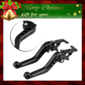 1 pár univerzálnych upravených dvojitých kotúčových brzdových pák pre motocyklový skúter, príslušenstvo vhodné pre Yamaha, Honda, Suzuki GY6 XMAX 400