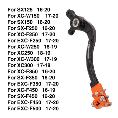 Pre Ktm SX XC XCW SXF XCF XCFW EXCF EXC 125 144 150 200 250 350 450 500 530, brzdová páka, radiaca páka, sady pedálov.
