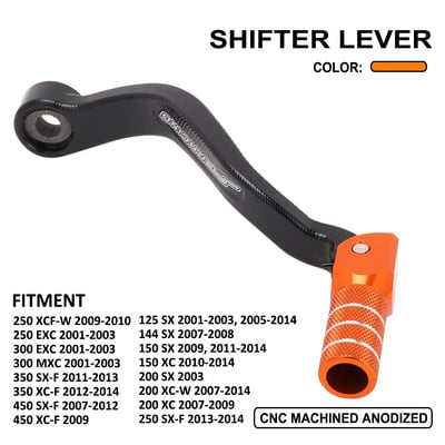 Pre Ktm SX XC XCW SXF XCF XCFW EXCF EXC 125 144 150 200 250 350 450 500 530, brzdová páka, radiaca páka, sady pedálov.