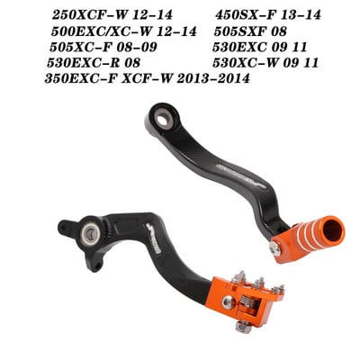 Pre Ktm SX XC XCW SXF XCF XCFW EXCF EXC 125 144 150 200 250 350 450 500 530, brzdová páka, radiaca páka, sady pedálov.