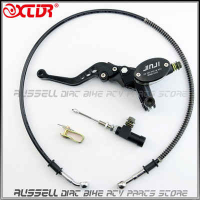 1200 mm hydraulická spojková páka hlavného valca, pletená olejová hadica, 110 ccm, 125 ccm ~ 250 ccm, motocykel Dirt Pit Bike