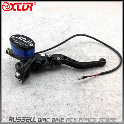 1200 mm hydraulická spojková páka hlavného valca, pletená olejová hadica, 110 ccm, 125 ccm ~ 250 ccm, motocykel Dirt Pit Bike