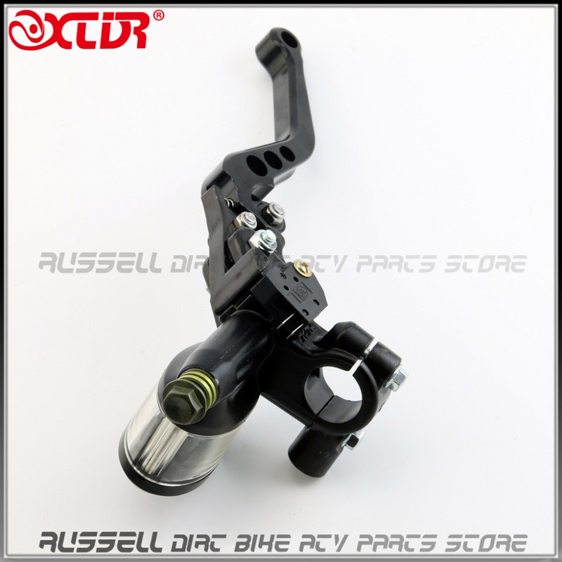 1200 mm hydraulická spojková páka hlavného valca, pletená olejová hadica, 110 ccm, 125 ccm ~ 250 ccm, motocykel Dirt Pit Bike