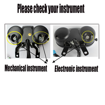 OURMOTOS Ταχύμετρο Μοτοσικλέτας Ταχόμετρο ABS Πλαστικό για Suzuki GN125 GN 125 Συναρμολόγηση οργάνων
