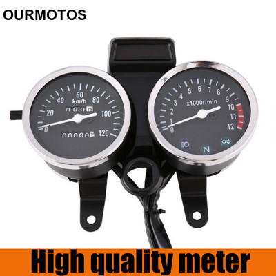 OURMOTOS Мотоциклетен скоростомер Тахометър ABS пластмаса за Suzuki GN125 GN 125 Сглобяване на инструменти