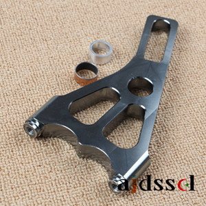 Universalus CNC 82 mm skylės žingsnio motociklo galinių stabdžių / amortizatorių sistemos adapterio laikiklis tinka 82 mm stabdžių apkaboms ant galinio rato stabdžio