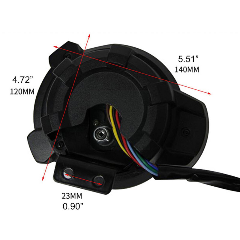 Motociklas 10000 Rmp 7 Spalva alyvos lygis LCD Skaitmeniniai prietaisai Spidometras Tachometras Odometras Rxm Bws 125 B K6d4