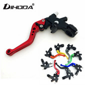 DIHODA Universal 8 Culori 22MM 7/8" Cablu pentru ghidon Linie de pârghie ambreiaj pentru MSX125 Nanja250 Honda Suzuki Yamaha Kawasaki Triumph