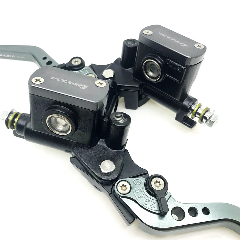 Univerzálna 7/8" 22mm 6 farieb Motocyklová predná brzdová spojka Hlavný valec Hydraulické čerpadlo Páka pre Honda Yamaha Suzuki Kawasaki