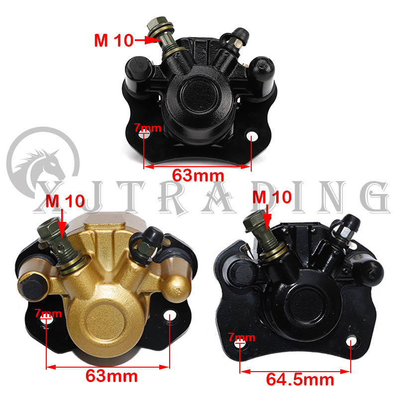 Kairysis / dešinysis stabdžių disko rotoriaus apkaba, skirta 50cc-150cc keturračiui Go kart keturračiui Priekinių ir galinių stabdžių dalys Taotao Roketa Sunl Kazuma