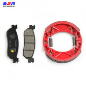 S2R motociklo priekinių diskinių stabdžių trinkelių rinkinys, skirtas YAMAHA TW200 XT225 TW 200 XT 225 galinio būgninio stabdžių trinkelių komplekto dalims