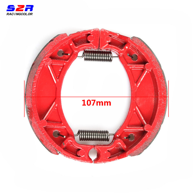 S2R motociklo priekinių diskinių stabdžių trinkelių rinkinys, skirtas YAMAHA TW200 XT225 TW 200 XT 225 galinio būgninio stabdžių trinkelių komplekto dalims