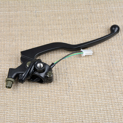 Motociklo YB125 5VL rankenos svirtis, skirta Yamaha 125cc YBR 125 priekinio stabdžio svirties su sankabos svirties stabdžių stabdžių šviesos jungiklio laidu