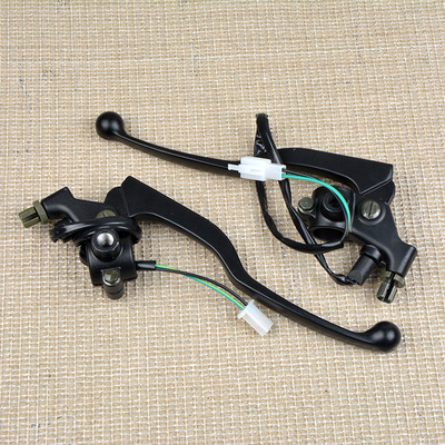 Motociklo YB125 5VL rankenos svirtis, skirta Yamaha 125cc YBR 125 priekinio stabdžio svirties su sankabos svirties stabdžių stabdžių šviesos jungiklio laidu