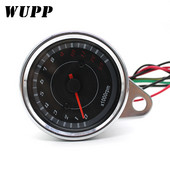 WUPP 1000 RPM univerzálny motocyklový tachometer LED obrazovka DC 12V Meter Gauge 13K rýchlomer pre Hondu Yamaha Suzuki