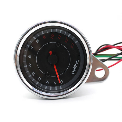 WUPP 1000 RPM univerzálny motocyklový tachometer LED obrazovka DC 12V Meter Gauge 13K rýchlomer pre Hondu Yamaha Suzuki