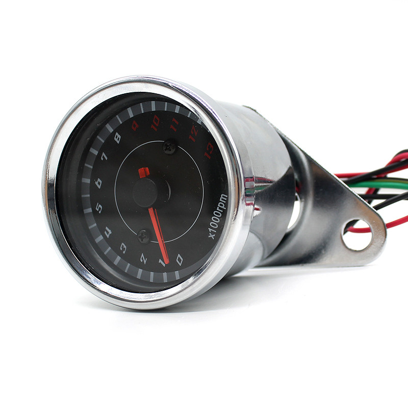 WUPP 1000 RPM univerzálny motocyklový tachometer LED obrazovka DC 12V Meter Gauge 13K rýchlomer pre Hondu Yamaha Suzuki
