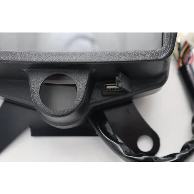 2022 Motocykel Rýchlomer Otáčkomer LED Displej Mechanický prístroj Zostava s USB nabíjaním pre Honda CG125 CG150 XF150