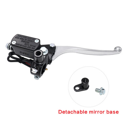 Motorkerékpár fék szivattyú Buggy Scooter Univerzális henger hidraulikus tengelykapcsoló fogantyú Tartozékok Bal jobb fekete ezüst fékkar