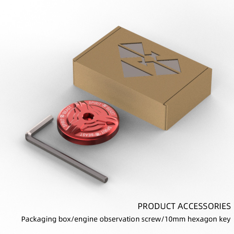 Kryt motora motocykla, otvor pre skrutku, uzáver kľukovej skrine magneta, olejový uzáver pre VOGE 500AC 500R 500DS HONDA CB400F