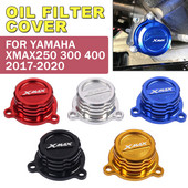 Motociklo modifikuoto vandens alyvos kuro filtro bako aušinimo spinduliuojančio dangčio dangtelis, skirtas Yamaha XMAX300 XMAX250 X MAX XMAX 250 300 400