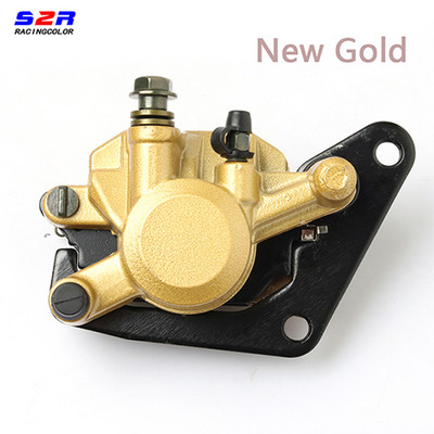 S2R motocikla priekšējais bremžu suports priekš YAMAHA YBR125 YBR YB 125 ar bremžu klučiem un kronšteinu 2002 2007 - 2009 2011 2012 2014