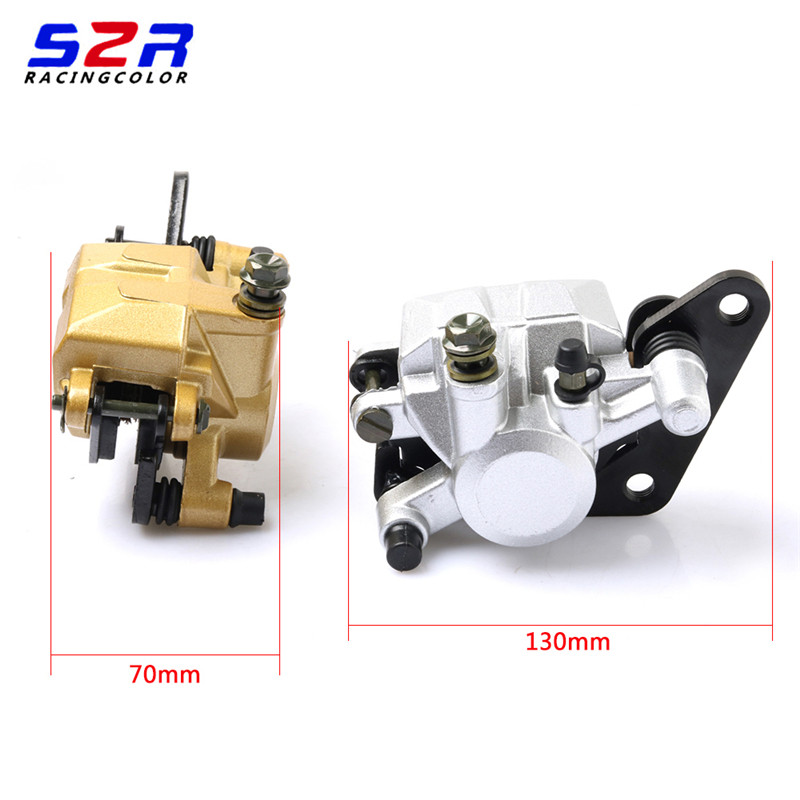 S2R motocikla priekšējais bremžu suports priekš YAMAHA YBR125 YBR YB 125 ar bremžu klučiem un kronšteinu 2002 2007 - 2009 2011 2012 2014