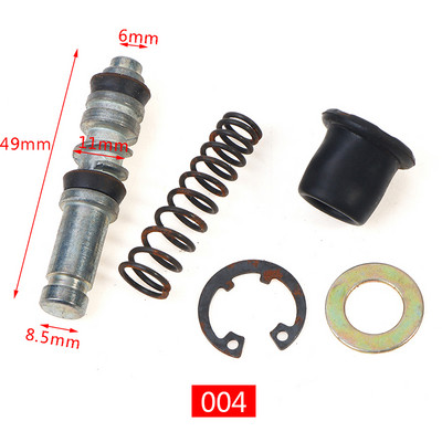 1 Motocikla sajūga bremžu sūkņa komplekts, 11 mm–14 mm 16 mm virzuļa virzuļa remonta komplekti galvenā cilindra virzuļa statņu remonta piederumi