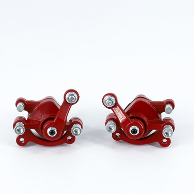 Предни задни дискови спирачни спирачни накладки за 43cc 47cc 49cc китайски мини мото детски ATV Quad Minimoto Dirt Pocket Bike газов скутер