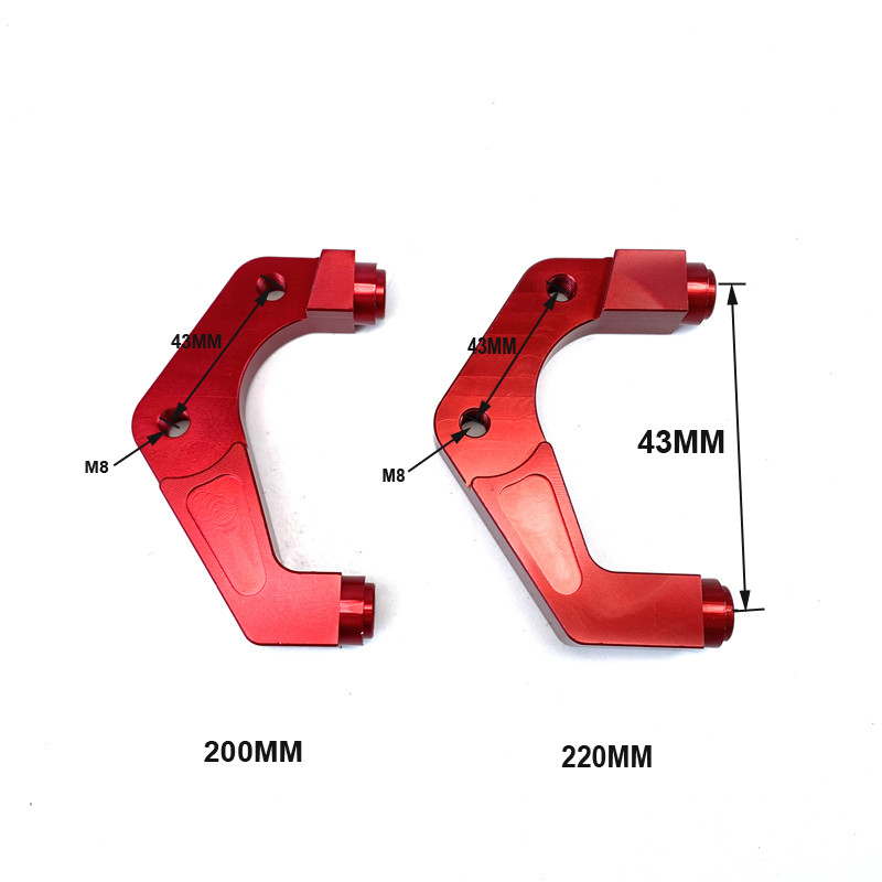 Motocikl 82 mm radijalne 4 klipne kočione čeljusti pumpa RPM s nosačem 200 mm 220 mm za Yamaha Aerox Nitro BWS100 Zuma RSZ JOG 50rr