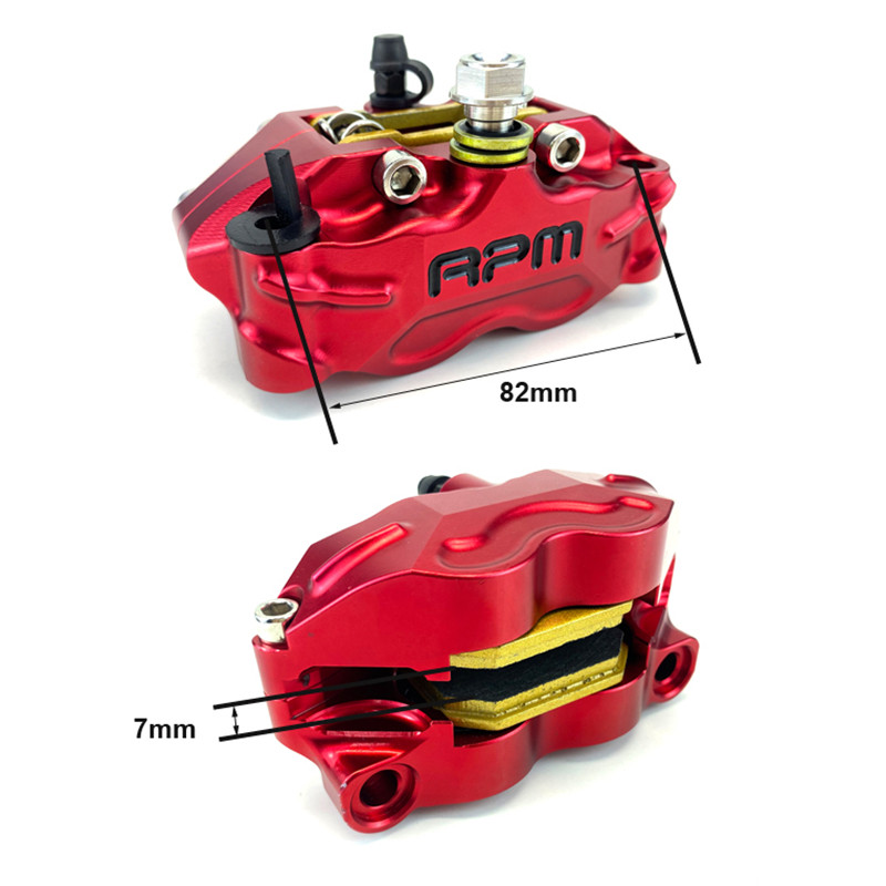 Motocikl 82 mm radijalne 4 klipne kočione čeljusti pumpa RPM s nosačem 200 mm 220 mm za Yamaha Aerox Nitro BWS100 Zuma RSZ JOG 50rr