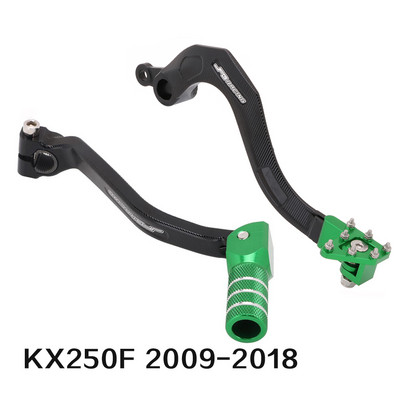 Motociklų dalys CNC pėdos stabdžių svirties pedalas, skirtas KAWASAKI KX450F 2006-2018 KX450 2020 KLX450R 2008-2019 KX250 KX250F