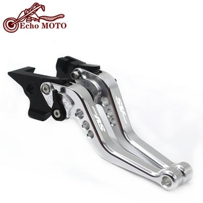 Skirta SUZUKI SV 650 SV 650S SV650 SV650S KATANA 1999-2009 Motociklų priedai CNC trumpos stabdžių sankabos svirtys