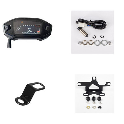 2021 VA LCD zaslon 12000RPM Motociklistički brzinomjer u boji Univerzalni digitalni brojač kilometara Tahometar Podesivi M3 Monkey