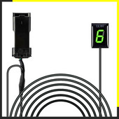 Ukazovateľ prevodového stupňa pre motocykle Ducati Cafe Racer Monster 696 796 1100 Scrambler 400, montáž na riadiacu jednotku motora, zobrazenie rýchlosti a prevodového stupňa 1-6 úrovní