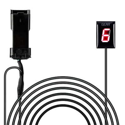 Ukazovateľ prevodového stupňa pre motocykle Ducati Cafe Racer Monster 696 796 1100 Scrambler 400, montáž na riadiacu jednotku motora, zobrazenie rýchlosti a prevodového stupňa 1-6 úrovní