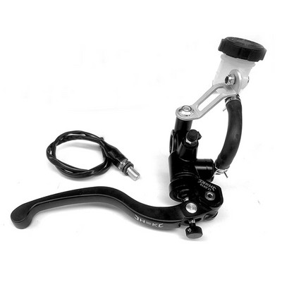 TiOODRE univerzális motorkerékpár féktengelykapcsoló szivattyú cső interfész 10 mm, 22 mm kormány átmérőjű modellek Yamaha Kawasaki Suzukihoz