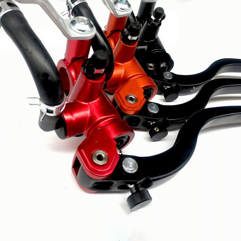 TiOODRE univerzális motorkerékpár féktengelykapcsoló szivattyú cső interfész 10 mm, 22 mm kormány átmérőjű modellek Yamaha Kawasaki Suzukihoz