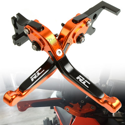 CNC hliníkové nastaviteľné skladacie brzdové spojkové páky pre motocykle RC200 RC390 RC125 RC 200 390 250 125 skladacie