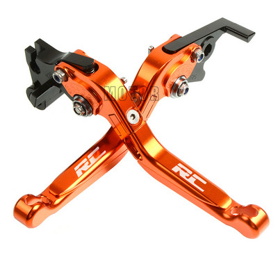 CNC alumínium motorkerékpár állítható összecsukható fék tengelykapcsoló karok RC200 RC390 RC125 RC 200 390 250 125 motorkerékpárhoz