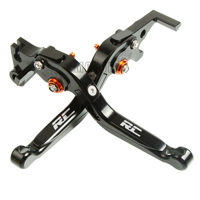 CNC alumínium motorkerékpár állítható összecsukható fék tengelykapcsoló karok RC200 RC390 RC125 RC 200 390 250 125 motorkerékpárhoz
