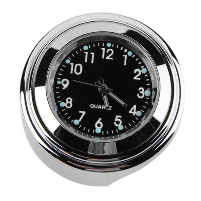 Nové pre príslušenstvo k motocyklom Harley, hliníkové vodotesné 22/25 mm montáž na riadidlá motocykla, ciferník, quartzové hodinky