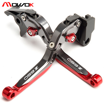 CNC alumínium motorkerékpár állítható féktengelykapcsoló karok KAWASAKI Z650 2017 2018 2019 2020 2021-hez