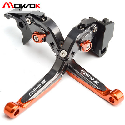 CNC alumínium motorkerékpár állítható féktengelykapcsoló karok KAWASAKI Z650 2017 2018 2019 2020 2021-hez